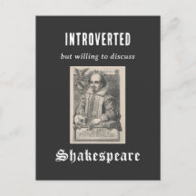Introvert Shakespeare Litteratur Drama Roligt