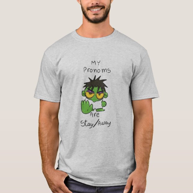 Introvert skjorta t shirt (Framsida)