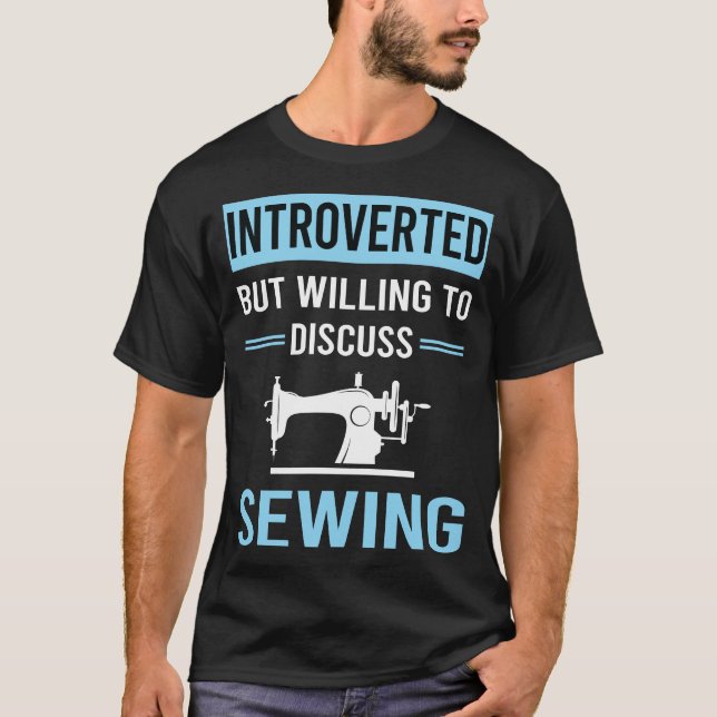 Introvert sying t shirt (Framsida)