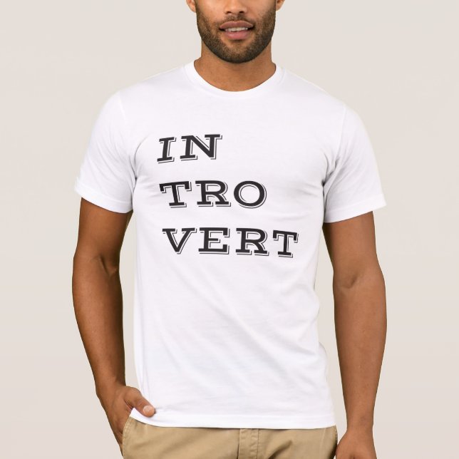 Introvert T-shirt (Framsida)
