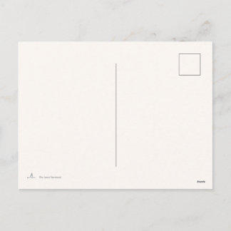 Introvert Tyst Ensamhet Minimalist Vykort