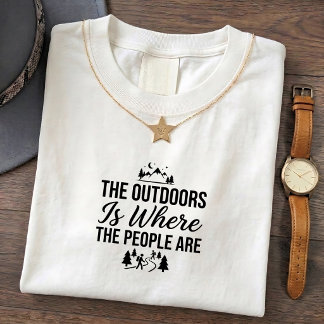 Introvert Utomhusälskare T-shirt