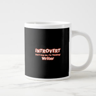 Introvert Writer Jumbo Mugg