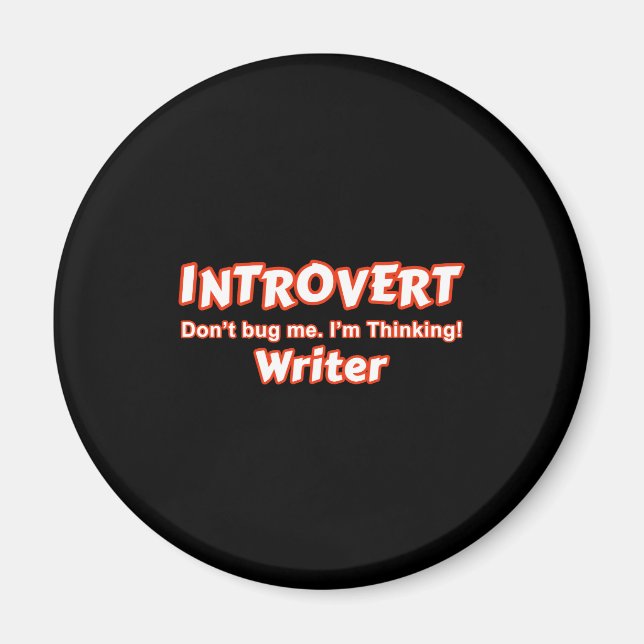 Introvert Writer Magnet (Framsidan)