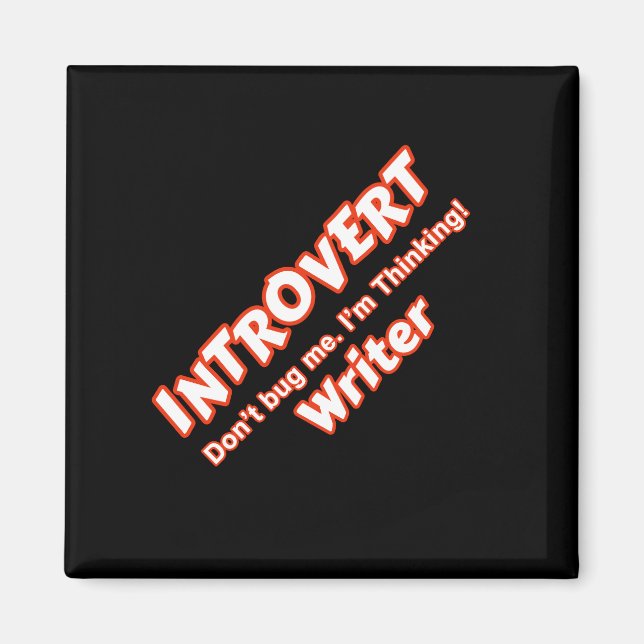 Introvert Writer Magnet (Framsidan)