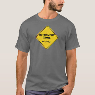 Introvert Zon Behålla ut T Shirt