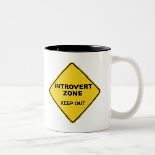 Introvert Zon Behålla ut Två-Tonad Mugg