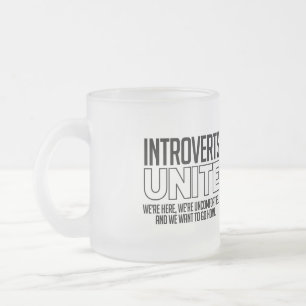 Introverta samlas: Vi vill hem Frostad Glasmugg