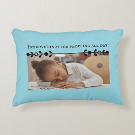 Introvertera memts rektangulära accentfyllning prydnadskudde