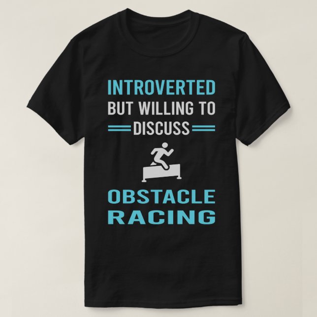 Introverterad blockkurs Tävla Tävling OCR T Shirt (Design framsida)