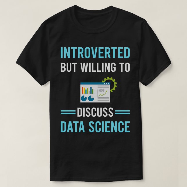 Introverterad datateknik t shirt (Design framsida)