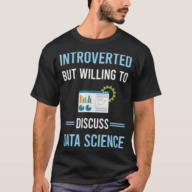 Introverterad datateknik t shirt (Framsida)