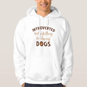 Introverterad Hundar Hoodie