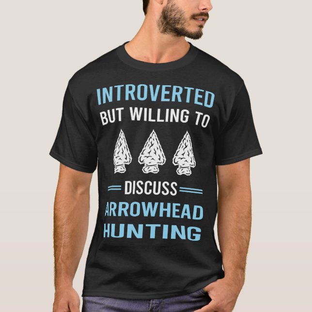 Introverterad jakt t shirt (Framsida)