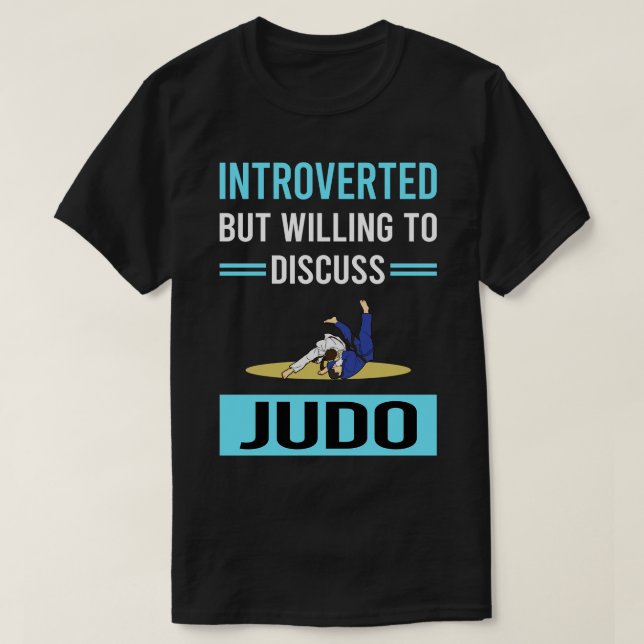Introverterad Judo T Shirt (Design framsida)