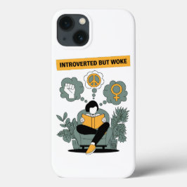 Introverterad men Woke | Activist iphone case
