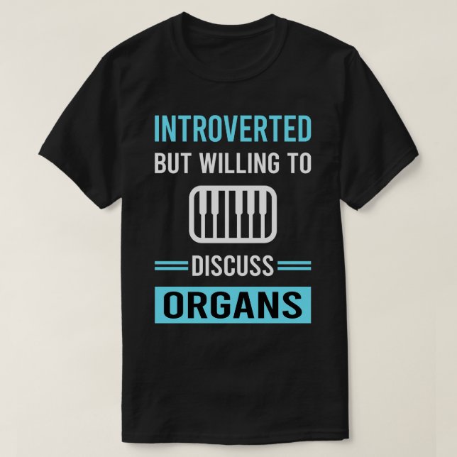 Introverterad organorganism t shirt (Design framsida)