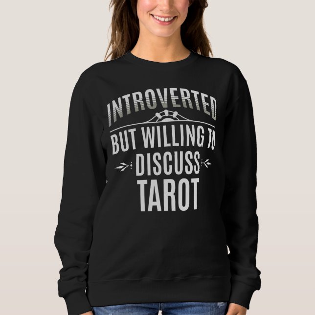 Introverterad Tarot T Shirt (Framsida)