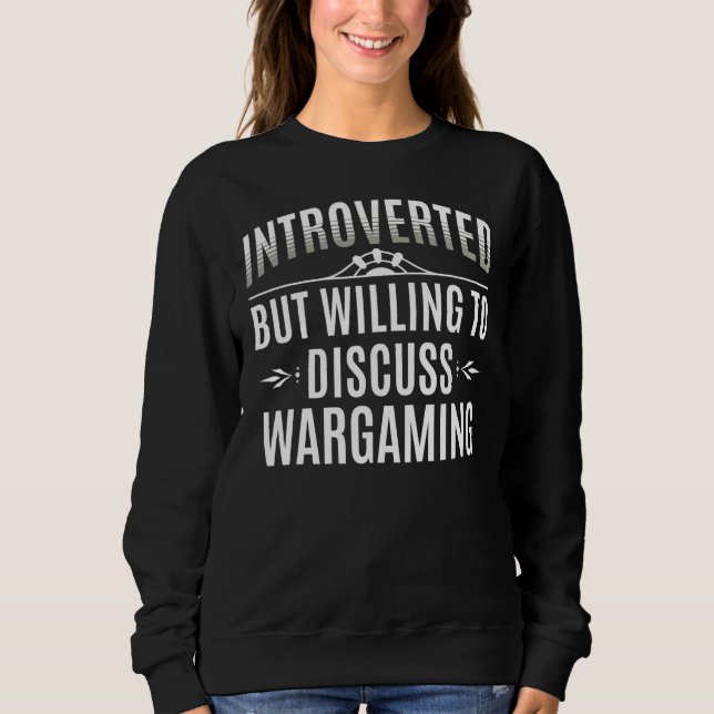 Introverterad varning t shirt (Framsida)