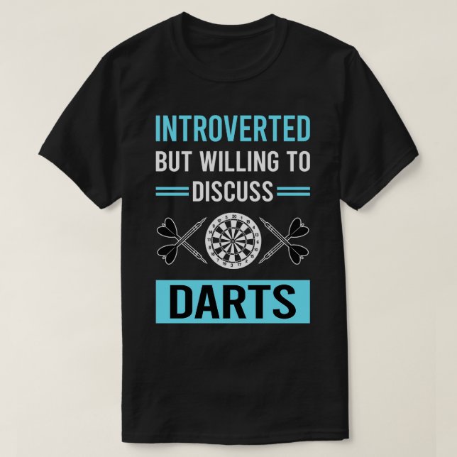 Introverterade mörknar t shirt (Design framsida)