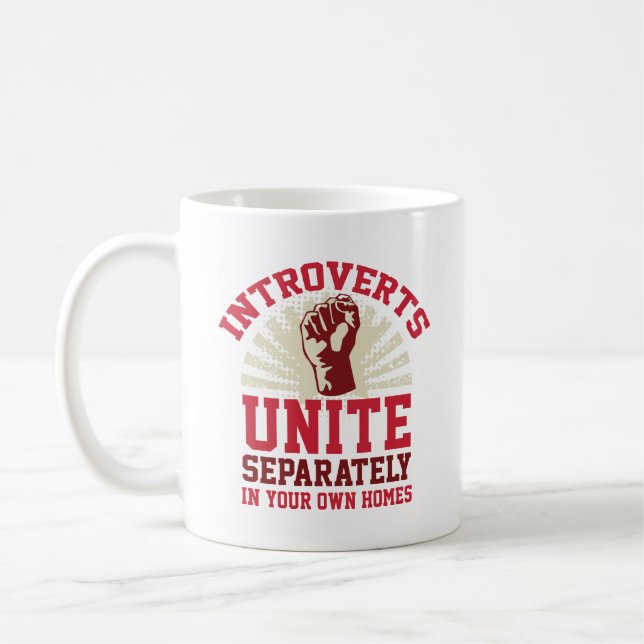 Introverterar ett vykort för överstrykning kaffemugg (Vänster)