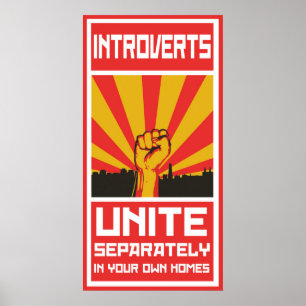 Introverterar Poster förena