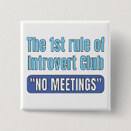 Introvertklubb T-shirt Knapp