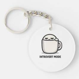 Introvertläge På - Sött Trött Karaktär Kaffedryck