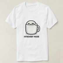 Introvertläge På - Sött Trött Karaktär Kaffemumma