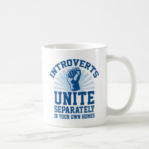 Introverts Unite Kaffemugg