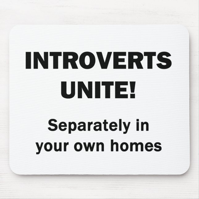 Introverts Unite! Musmatta (Framsidan)