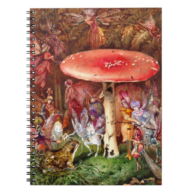 Intruder John Anster Fitzgerald Anteckningsbok (Framsidan)