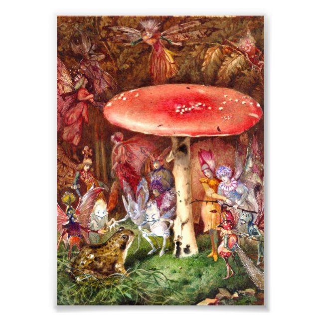 Intruder John Anster Fitzgerald Fototryck (Framsidan)