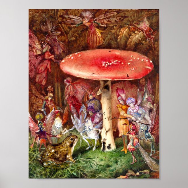 Intruder John Anster Fitzgerald Poster (Framsidan)