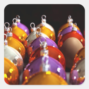 INTRUDER-Julen eller Påsk-Stickers Fyrkantigt Klistermärke