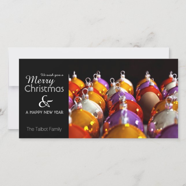 INTRUDER Personlig God jul Card Julkort (Framsida)