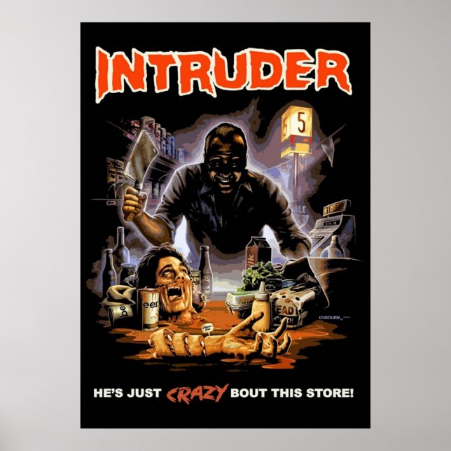 Intruder Poster (Framsidan)