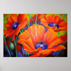 Intryck av orangen poster