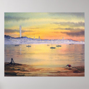 Intryck av Provincetown Poster