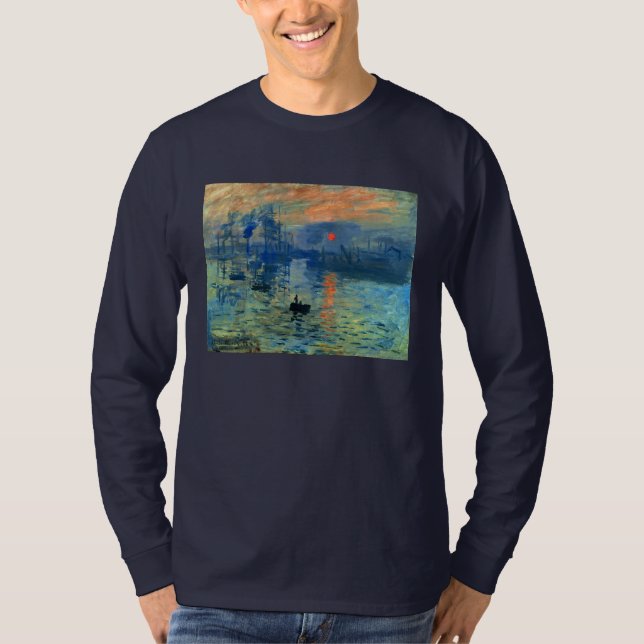 Intrycksoluppgång, Soleil Levant, Claude Monet Tröja (Framsida)