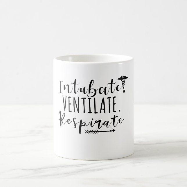 Intubera. Ventilera. Andas Kaffemugg (Center)