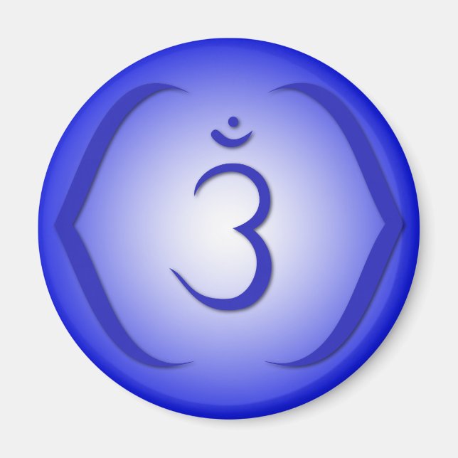 Intuition Chakra - Ajna Magnet (Framsidan)