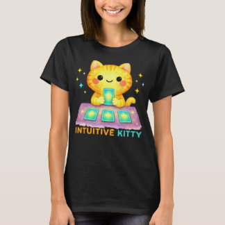Intuitiv Katt Tarot Katt Söt Andlig Katt T Shirt