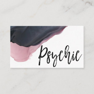*~* Intuitive Psychic Reader Medium Abstrakt Visitkort