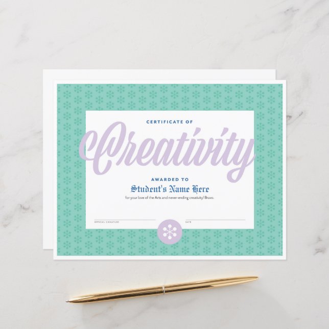 Intyg om kindness (Fram/Back In Situ)