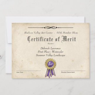 INTYG OM TILLDELNING AV VISERINGAR