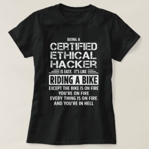 Intygad etisk Hacker T Shirt