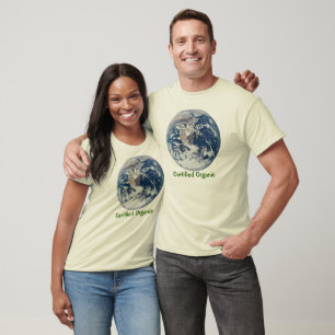Intygat organiskt tee shirt