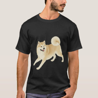 「inu」Japanese style ink painting T-shirt T Shirt