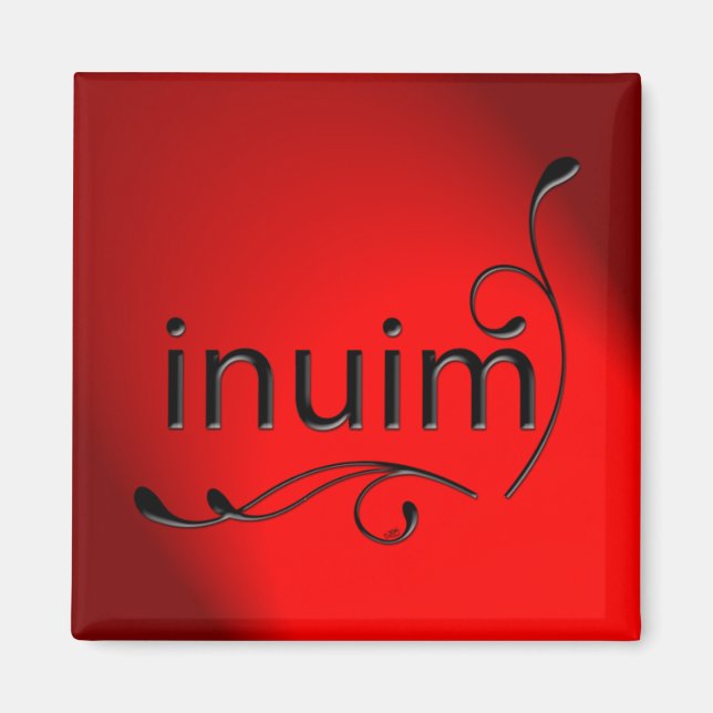 inuim magnet (Framsidan)